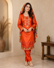 Embroidered 3-Piece khaadi Suit